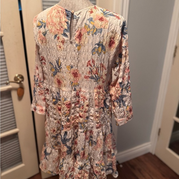 Zara Floral Babydoll Minidress - Picture 5 of 6